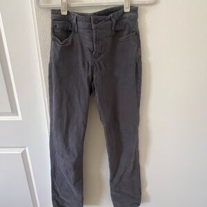 NYDJ Charcoal Straight-Leg Pants